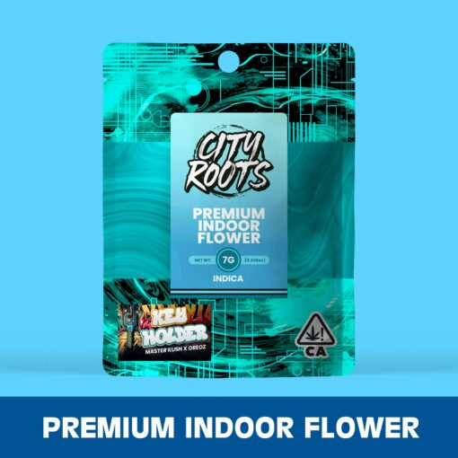 City Roots - Key Holder (Indica) Premium Flower (7g)