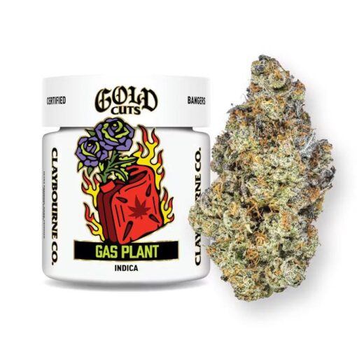 Claybourne CO. - Gasplant (Indica) Gold Cut Flower (3.5g)