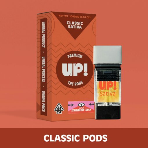 UP! | Strawberry Cough - 1g Classic Pod
